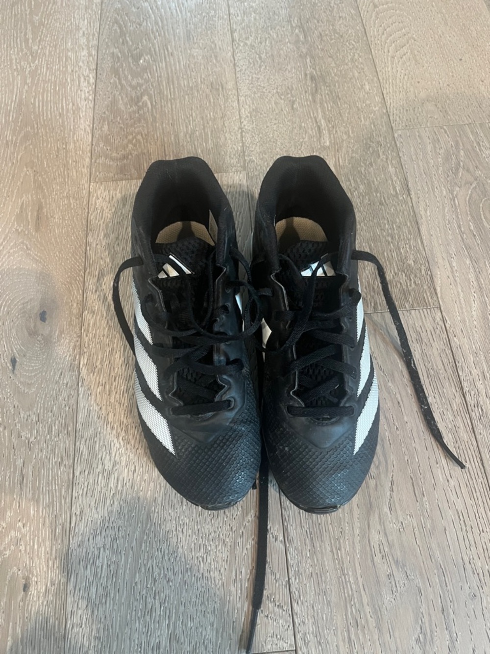 Black and White Men's Athletic Shoes